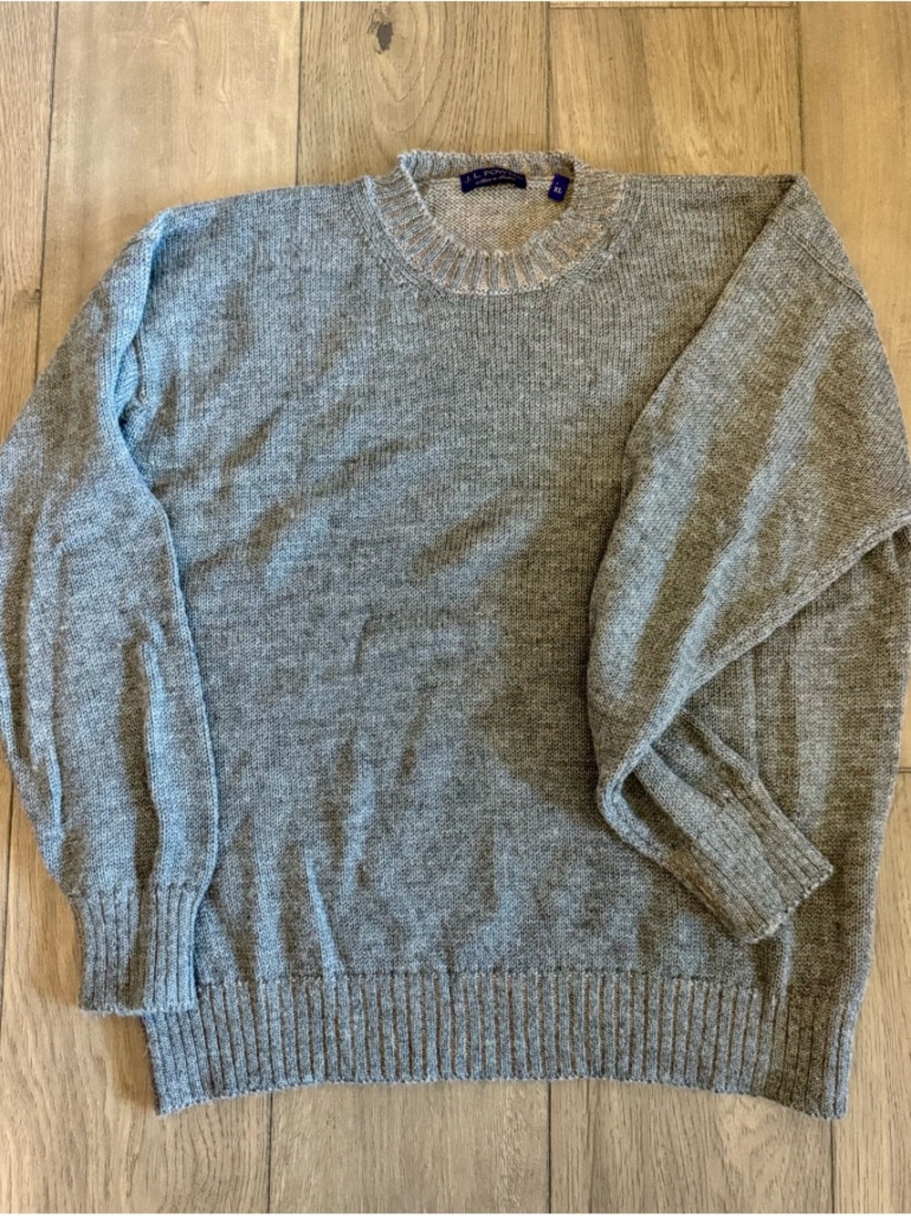 Men’s J.L. Powell Alpaca Wool sweater